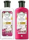 Herbal Essences White Strawberry & Sweet Mint SHAMPOO and CONDITIONER - For Cleansing and Volume - No Paraben, No Colorants, 240 ML