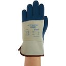 ANSELL 27-607 Nitrile Coated Gloves, 3/4 Dip Coverage, Blue, M, PR