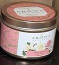 To Go Tin Hope Pale Pink - Small Tin Candle 2 1/2 x 1 3/4, 1 pc,(Aroma Naturals) by Aroma Naturals