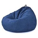 ASADFDAA Fauteuil Lazy Sofa Bean Bag Chair Recliner Chair with Filler Inner Bean Bag Couch Sofa Set Living Room Furniture (Color : 2)