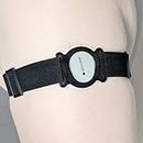 DiaBrothers Dexcom G7 - Supporto per fissaggio con cinturino regolabile, colore: nero, taglia: M (25-35 cm)