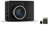Garmin Dash Cam 57, 1440p HD Video, 140-degree Field of View, Voice Controlled, Pocket Size Dash Camera, Automatic Recording, Incident Detection with GPS, Dual USB charger included