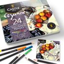 Schlosskunstzubehör 24 Cezanne inspirierte Buntstifte Set für erwachsene Künstler