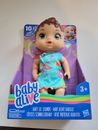 Hasbro Baby Alive Doll-10 Sounds-Demo Battery Inc- Age 3+ Green Eyes Brown Hair