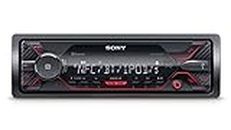 Sony DSXA410BT.EUR Receptor Multimedia para Coche, Conexión Bluetooth Doble, NFC, Ecualizador de 10 Bandas, Función Karaoke, 4 X 55 W, MP3 y Flac, Extra Bass, USB, AOA 2.0, Color Negro