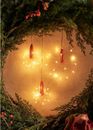 NEW Anthropologie Terrain Set/3 Stargazer Northstar LED Hanging Ornaments Lights