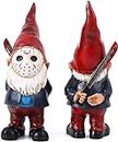 SPINNDO Garden Gnomes for Home Garden Gnome Indoor Outdoor Decorations Gnomes Decorations Halloween Decor for Home Yard - Red