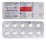 Nextop 25 - Strip of 10 Tablets