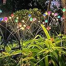 Epyz Solar Garden Lights Outdoor Solar Firefly Lights Waterproof Solar Garden Decorative Lights 2 Lighting Mode [ 6LED, Multicolour ]