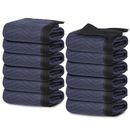 80" x 72" Moving Blankets 12 Furniture Packing Quilted Protect Furniture Covers