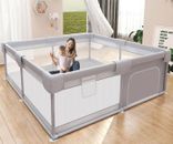 Hiaksedt Baby Playpen Play Pens for Babies and Toddlers for Indoor & Outdoor