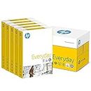HP Everyday Carta per ufficio, Formato A4, 75 gr, Confezione da 5 risme da 500 fogli