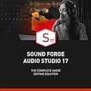 SOUND FORGE Audio Studio 17 - The multi-talent for recording, audio editing, restoration & mastering | audio editing software | music production | for Windows 10/11 PC | 1 PC license (Email delivery in 2 Hours- no CD)