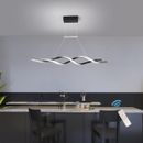 Geometric Pendant Lights Dining Room LED Chandelier w/ Remote for Kitchen Island