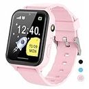 Kids Smart Watch for Boys Girls, Smart Watch for Kids with Phone Need 2G SIM to Call SOS MP3 Player Pedometer VCR Camera Games Alarm Clock Recorder Birthday Gifts for Girls Boys