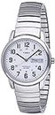Timex Men's Easy Reader Watch, Stainless Steel/Silver-Tone/White, 35MM, Timex Men's Easy Reader Watch