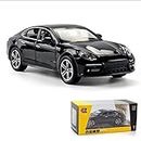 New Porsche Metal car, Scale Wheels Diecast Porsche Metal Model Pull Back Alloy Toy with Light and Sound - Pack of 1(Color AS PER Stock)