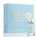 MESO® Pure HA • Hyaluronsäure für intensive Feuchtigkeit • 15mg/ml Hyaluronic Acid hochkonzentriert • Hyaluron-Säure als Microneedling Serum • Meso-Therapie • 5ml Ampulle zum Aufziehen