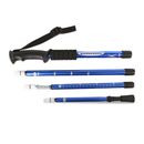 Trekking Poles Collapsible Hiking Walking Sticks Retractable Cane Crutches