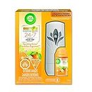 AirWick Freshmatic Air Freshener, Sparkling Citrus Fragrance With Naturally Infused Esssential Oils, 1 Device + 1 Refill
