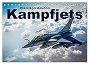 Kampfjets - Düsenjäger-Kalender (Tischkalender 2024 DIN A5 quer), CALVENDO Monatskalender: Entdecken Sie die atemberaubende Welt der Düsenjäger.