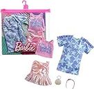 MATTEL Barbie - Fashion 2-Pakke - Star-Print Dress (GRC88)
