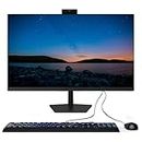 All-in-one pc 27 inch Desktop Computer Core i7(Up to 3.20Ghz), 16GB RAM 512GB SSD FHD All-in-one Desktop Computer with Front 2.4G/5.2G Dual Band WiFi Bluetooth 4.2 Wired Mouse and Keyboard Black
