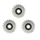 3PCS 22 Teeth 48mm Electrical Scooter Bike Motor Pinion Nylon Plastic Electric Bicycle Reducer PA66 22T Replacement Gears