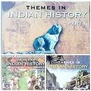 Themes in Indian history part 1, 2 & 3; history NCERT for class 12th ( get 3 piece Book mark FREE)