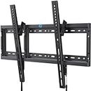 Pipishell UL Listed Tilt TV Wall Mount Bracket Low Profile for Most 37-75 Inch LED LCD OLED Plasma Flat Curved TVs, Large Tilting Mount Fits 16"-24" Wood Studs Max VESA 600x400mm Holds up to 132lbs