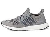 adidas Ultraboost 1.0 Running Shoe, Grey/Grey/Black, 4.5 US Unisex Big Kid