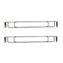 Misamo Adjustable Bars RV Secure Adjustable Bars Stainless Steel Rods Food&Drink Stabilizers for RV Refrigerator (2 Pack)
