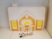 Vintage Don Featherstone union Gingerbread house Blow Mold Christmas