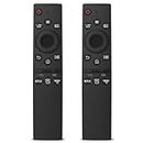 (Pack of 2) Samsung TV Remote, Remote Control for All Samsung TV LED QLED UHD SUHD HDR LCD HDTV 4K 3D Curved Smart TVs, with Shortcut Buttons for Netflix, Prime Video