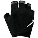 Nike AT2001 Women's Gym Essential Fitness Gloves, Black/White, M