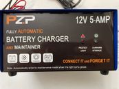 PZ.P 12V 5AMP Battery Charger Smart Marine and Automotive Battery