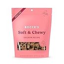 Bocce's Bakery Oven Baked Salmon Recipe Treats for Dogs, Wheat-Free Everyday Dog Treats, Made with Real Ingredients, Baked in The USA, All-Natural Soft & Chewy Cookies, Salmon, 6 oz