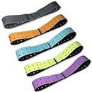 5 Pcs Replacement Armband Strap Heart Rate Monitor Band Soft Compatible with OTF, Orange Theory Fitness Adjustable Armband Strap (0.8 x 14.2 Inch)