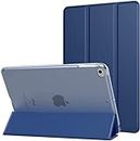 MOCA Case for 7.9" inch iPad Mini 5 / Mini 4 iPad Mini A2133 A2124 A2126 A2125 A1538 A1550 Translucent Back Stand Flip Cover case (Navy)