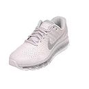 Nike Womens Air Max 2017 Low Top Lace Up Running Sneaker (10, Pure Platinum/Wolf Grey-White)