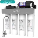 WP2-400GPD 8 Stage UV Alkaline pH+ Drinking Reverse Osmosis Water Filter System