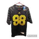 Tejidos y camisetas de fútbol americano Adidas Michigan University NCAA Premier para hombre talla S