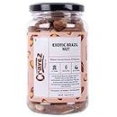 cravez Natural Exotic Brazil Nuts -250 Gm (Grade A ++ Nuts, Premium Jumbo Size, Imported) - Richest Natural Source Of Selenium, Dried