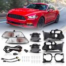 Fog Light Turn Signal Lamp Assembly W/Cover Wire For Ford Mustang 2015 2016 2017
