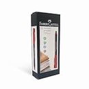 Faber-Castell OHP-CD Stifte Permanent Marker (Black, Red), Pack of 10