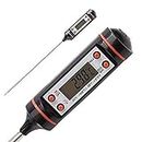 Sajag Digital Lcd Cooking Food Meat Probe Kitchen Bbq Thermometer Temperature Test Pen, instant read thermometer for Industrial, Grill, Candy, Milk, Oil, Liquid, Lab Chemical