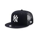 New Era New York Yankees Classic Trucker MLB 9Fifty Snapback Baseball Cap Hat Navy/Gray