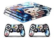 Skin compatibile para PS4 Pro - Limited Edition Decal Cover Adhesivo Bundle (Dragonball Ultra)