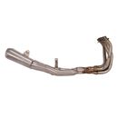 Motorcycle Exhaust Middle Pipe Connection For Kawasaki Z900RS 2018-2023 Slip On