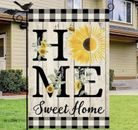 Home Sweet Home …~ Sunflower Garden Flag ~ 12" x 18" ~ NEW!